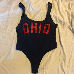 LA apparel Ohio bodysuit